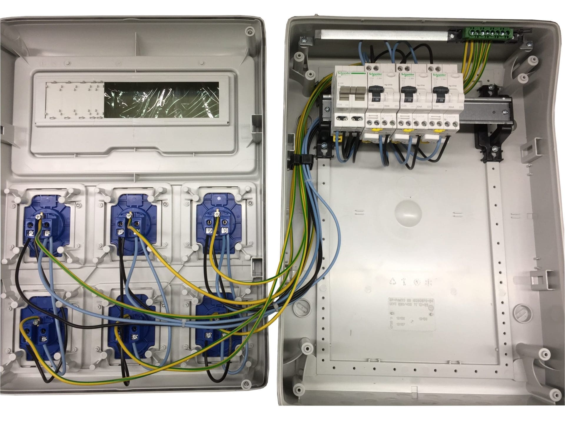 Electrical enclosure for community equipment applications