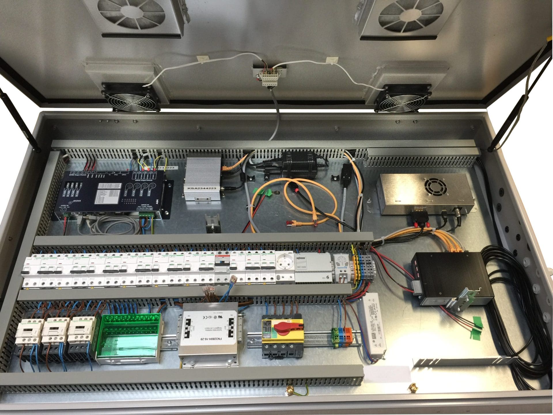 Electrical box for street furniture applications