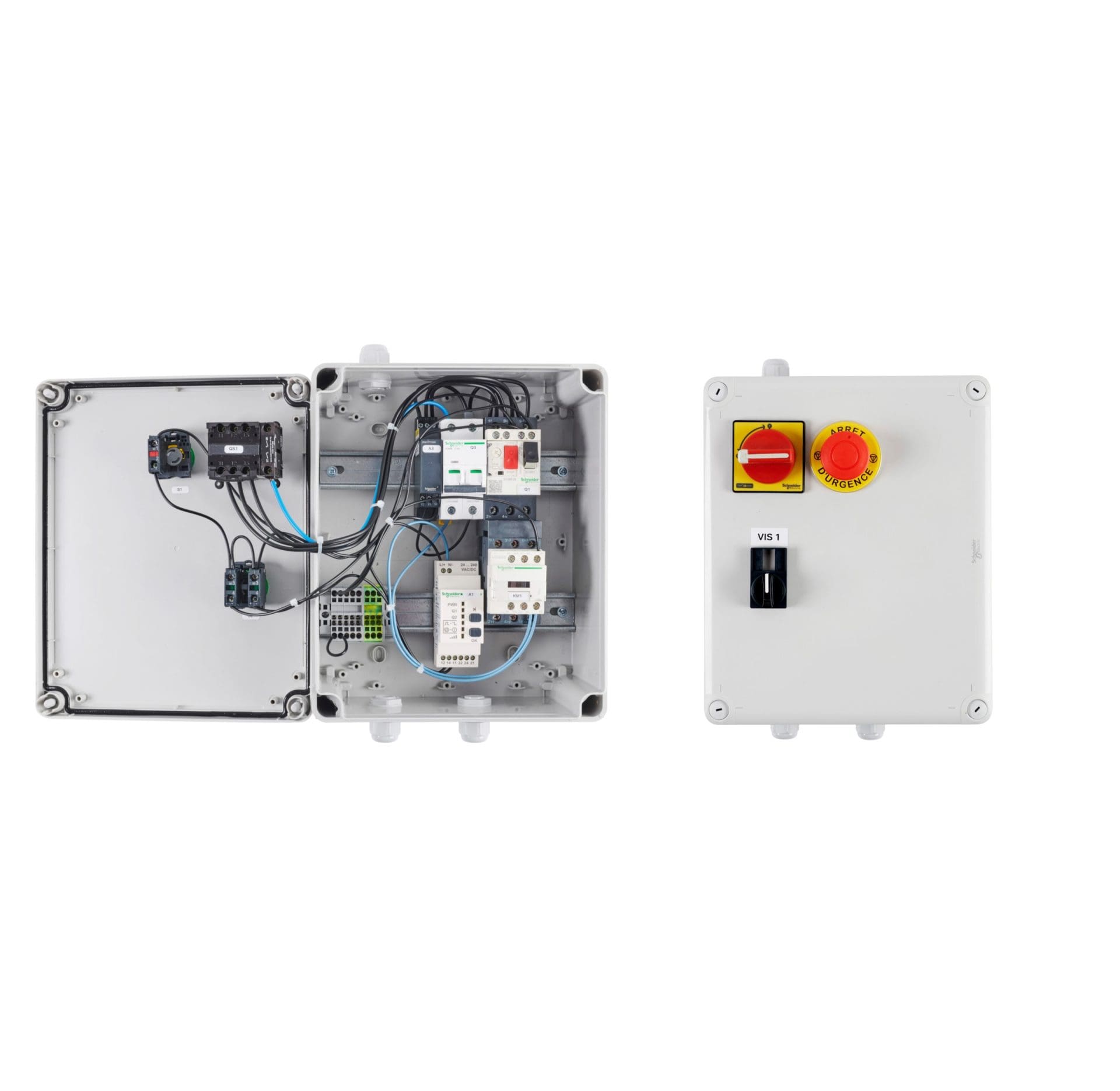 Electrical box for agricultural equipment