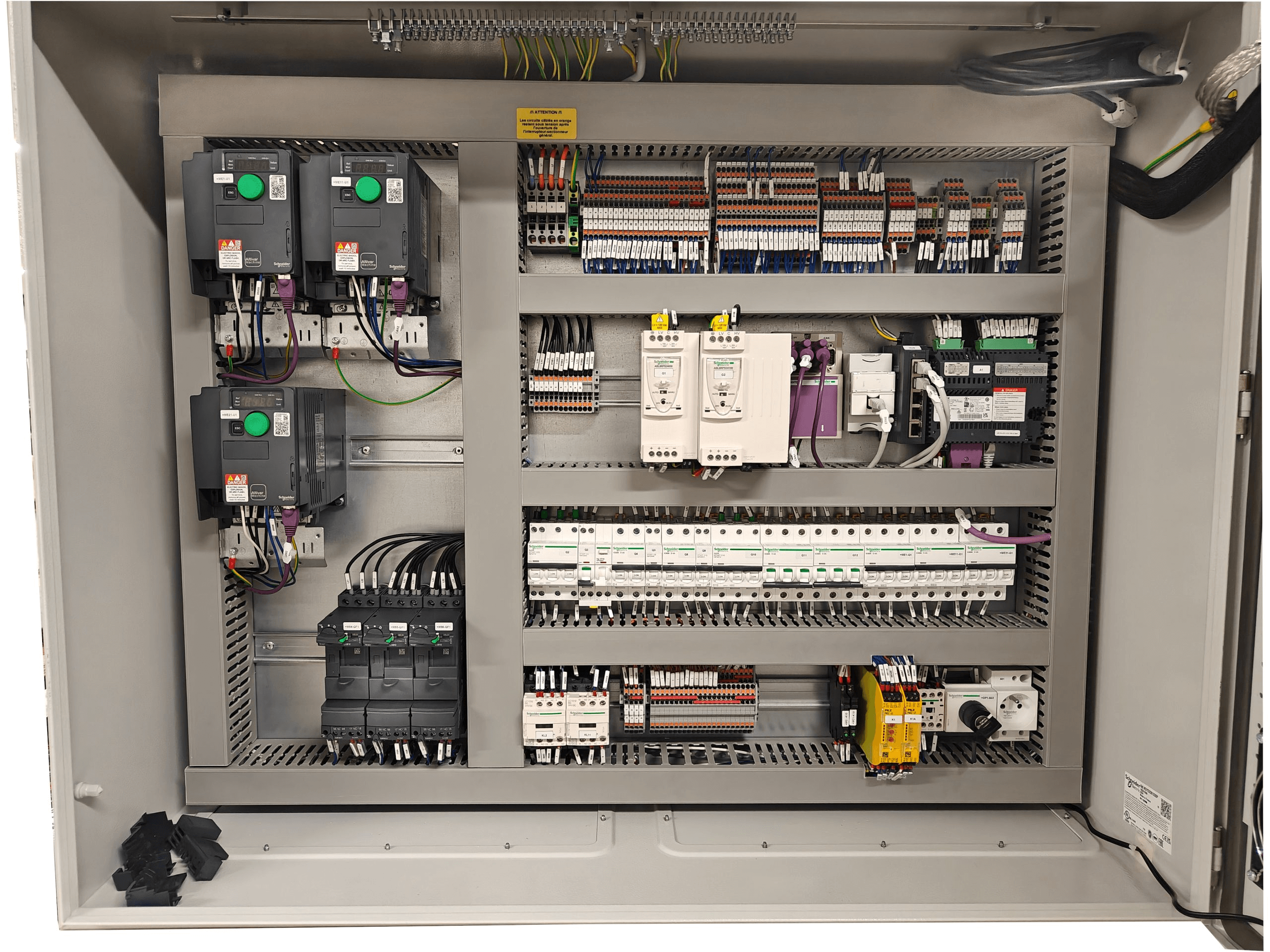 Electrical cabinet for machine applications Electrical cabinet for machine applications