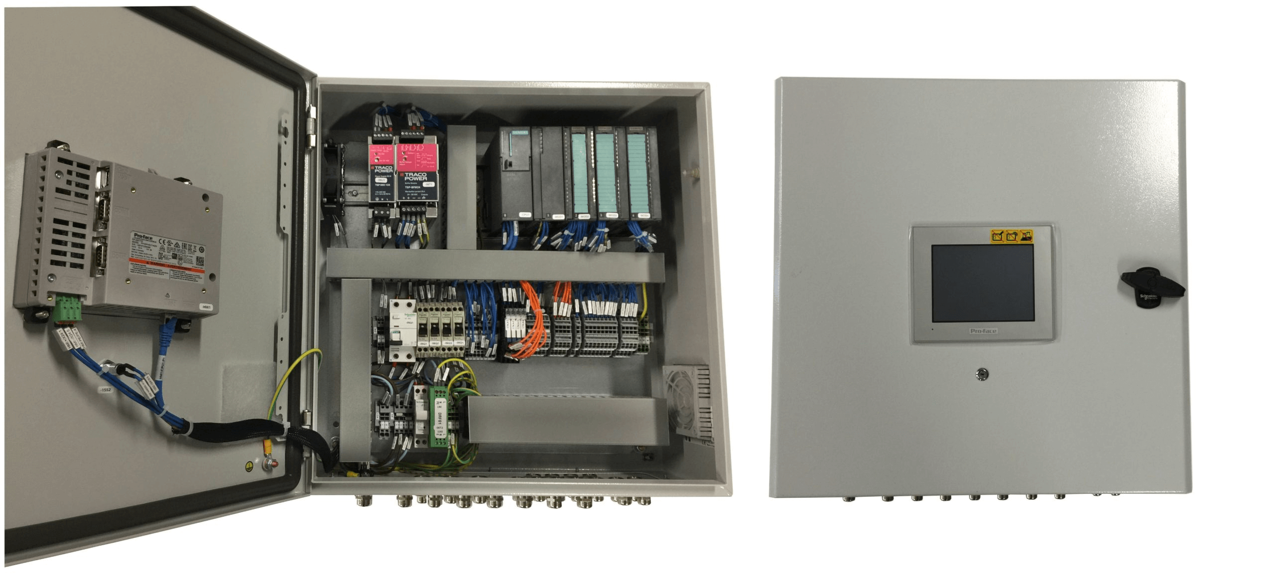 Electrical box for machine applications Electrical box for machine applications