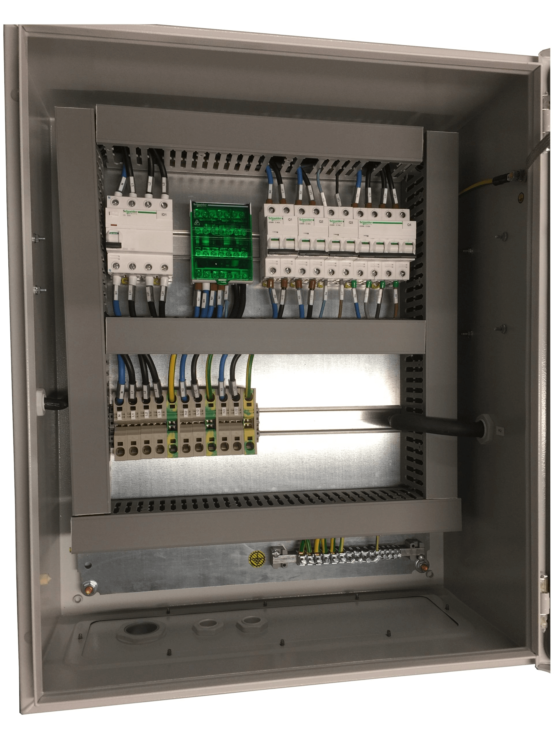 Electrical box for machine applications Electrical box for machine applications