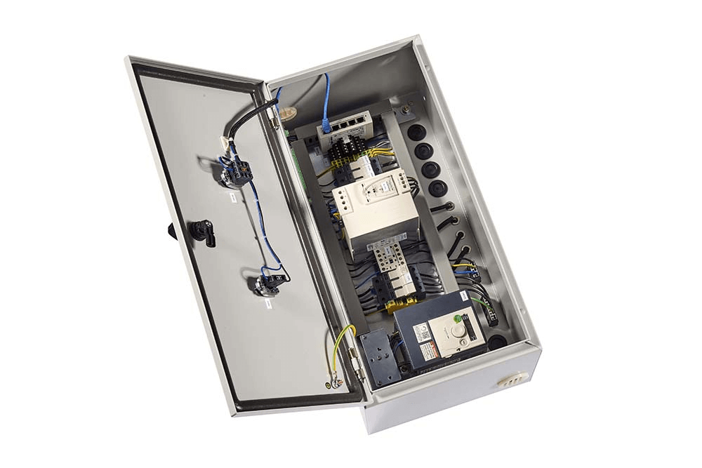 Electrical cabinet for industrial handling applications Electrical cabinet for industrial handling applications